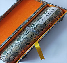 白玉书画装裱案例